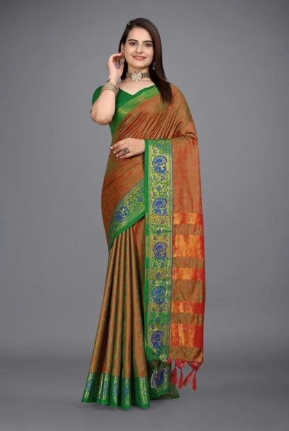 RIM-ZIM,Sarees With blouse piece