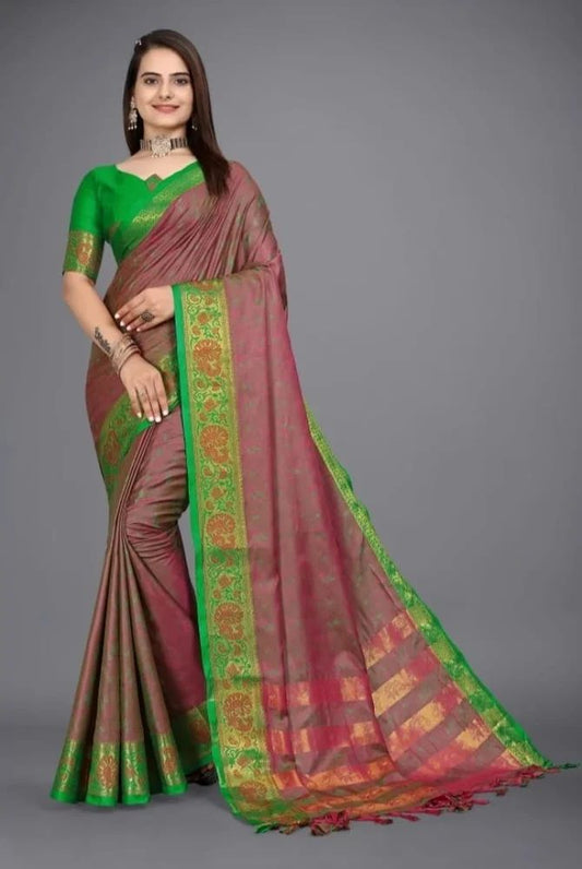 RIM-ZIM,Sarees With blouse piece